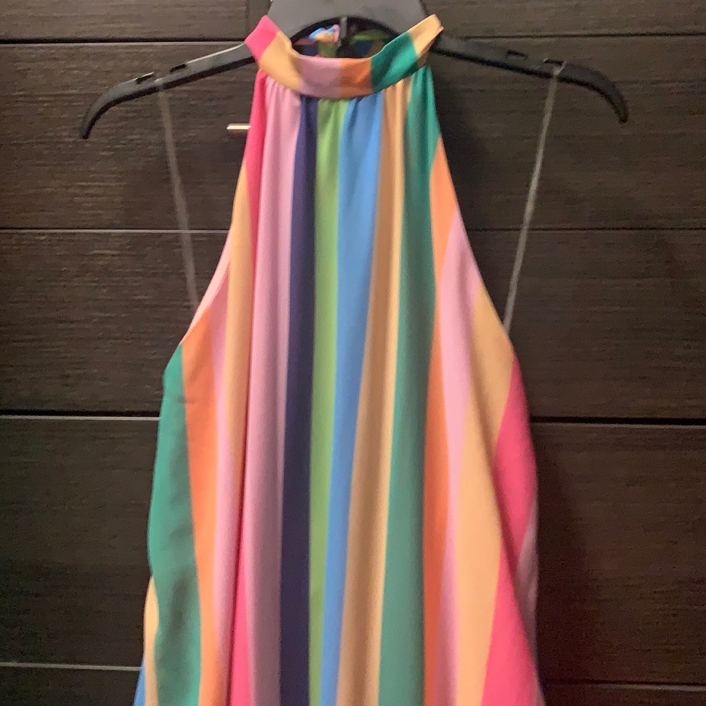Multi colored summer dress
